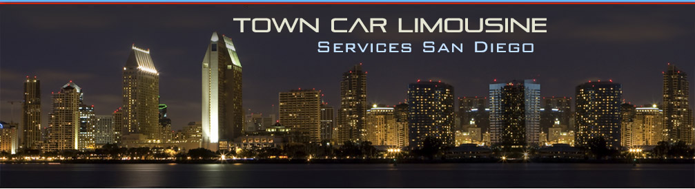 Limousine Services San Diego Image Intro - Photo San Diego at Night